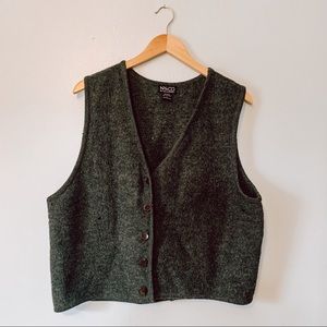 Vintage NY & Co wool vest